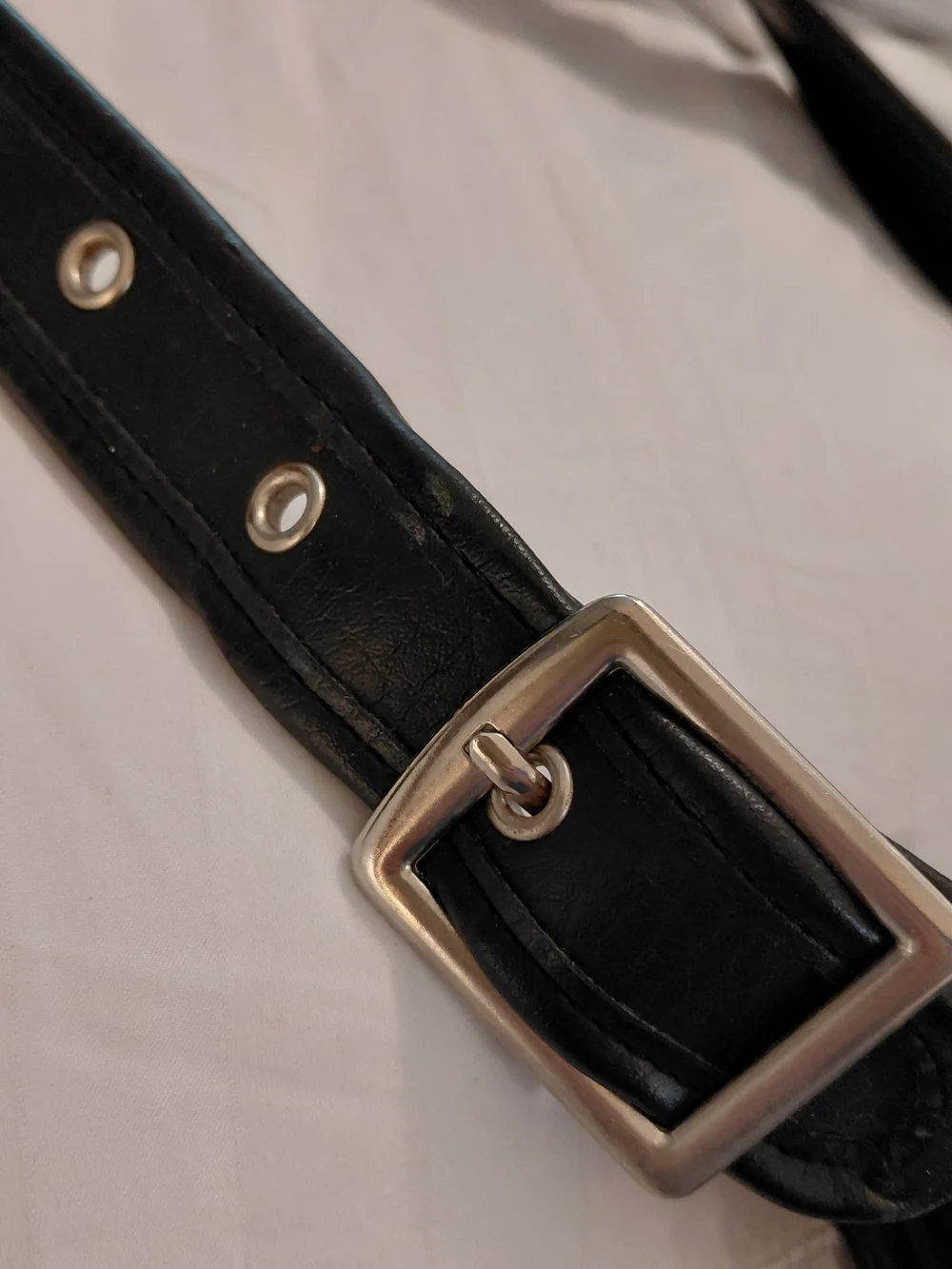 Vintage Leather Coach Messenger Style Crossbody Purse